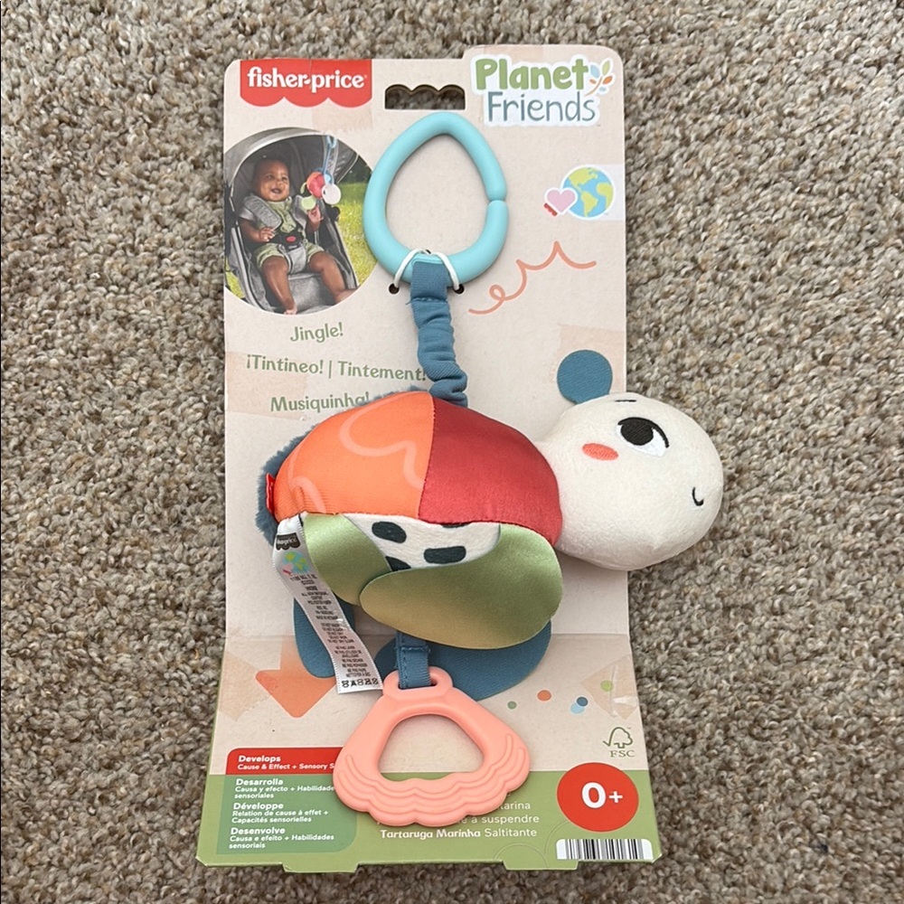 Fisher-Price Learning Toys - Stroller Turtle